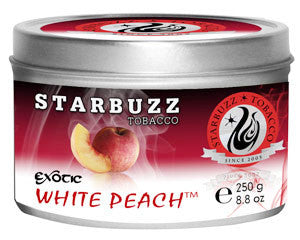 Starbuzz White Peach Hookah Flavor when you order from Hookah On Wheels
